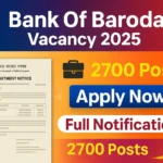 Bank Of Baroda Recruitment 2025 BOB में 2700 पदों पर भर्ती, आवेदन शुरू, सम्पूर्ण जानकारी