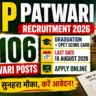 MP Patwari Recruitment 2026 2106 Posts MPESB Group-2 Sub Group-4 Apply Online