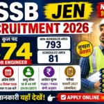 Rajasthan RSSB JEN Recruitment 2026 Posts 874, Eligibility, Fees, Last Date Notification Out
